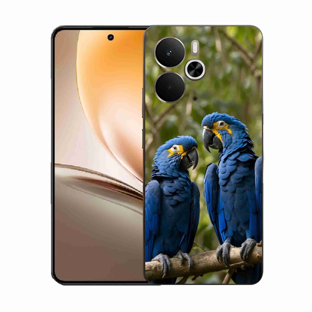 Gélový kryt mmCase na Realme 14T 5G/14 5G - papagájové duo
