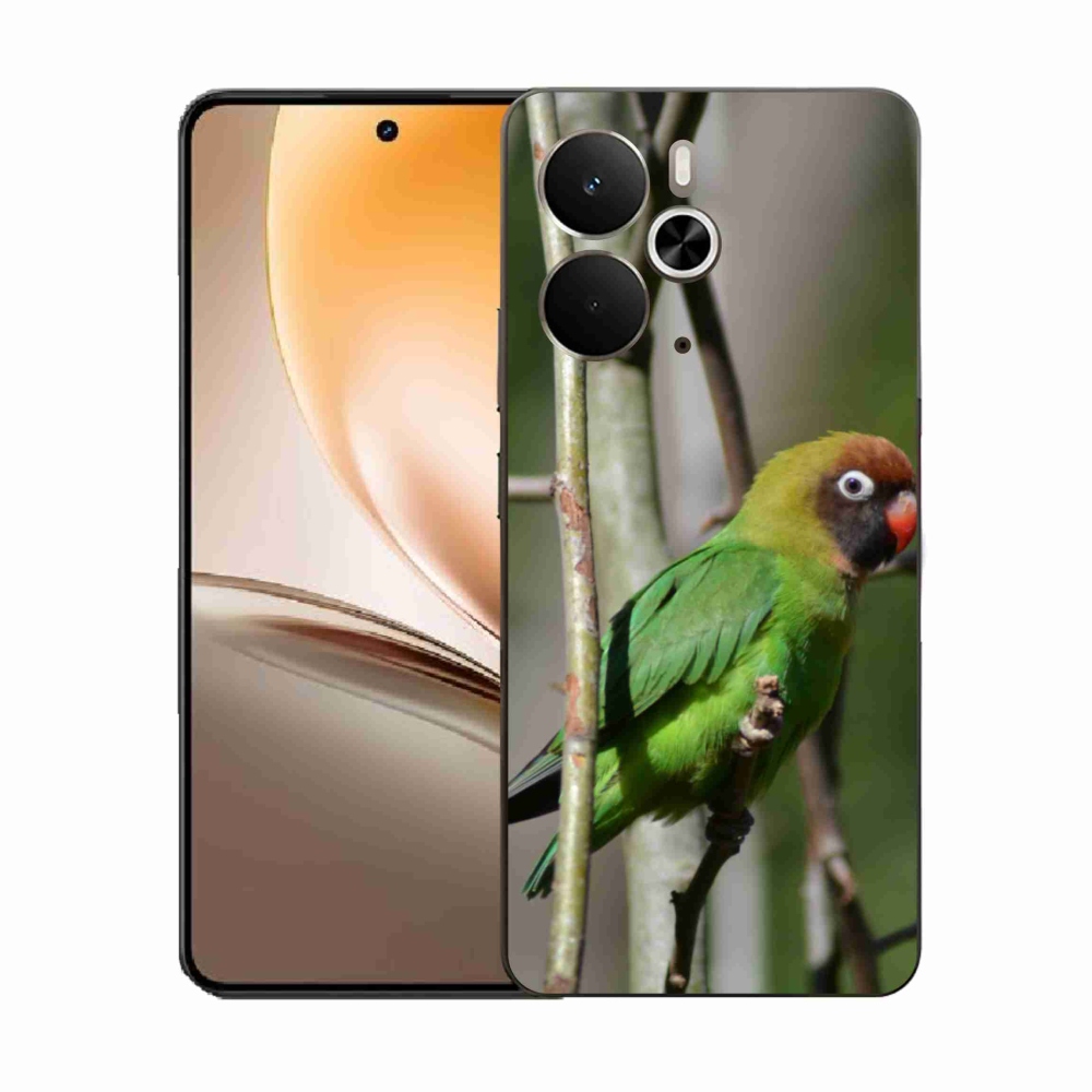 Gélový kryt mmCase na Realme 14T 5G/14 5G - papagáj agapornis