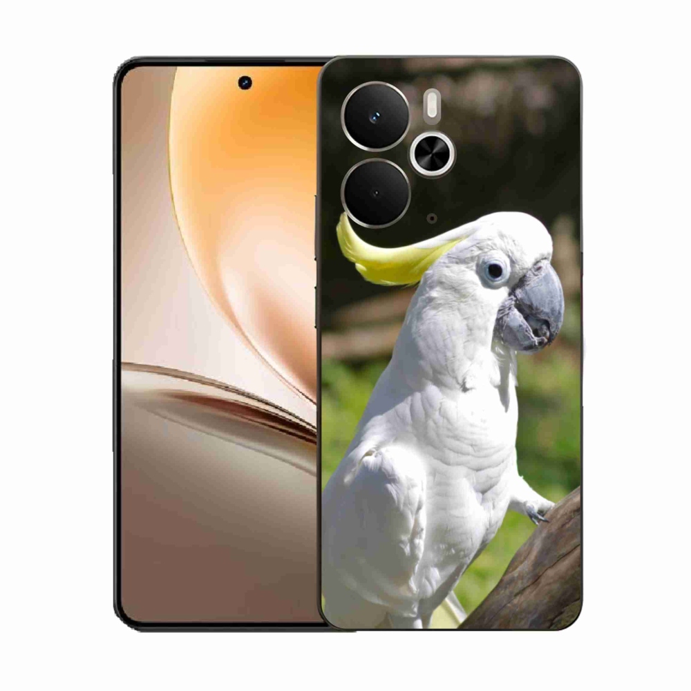 Gélový kryt mmCase na Realme 14T 5G/14 5G - papagáj kakadu 2