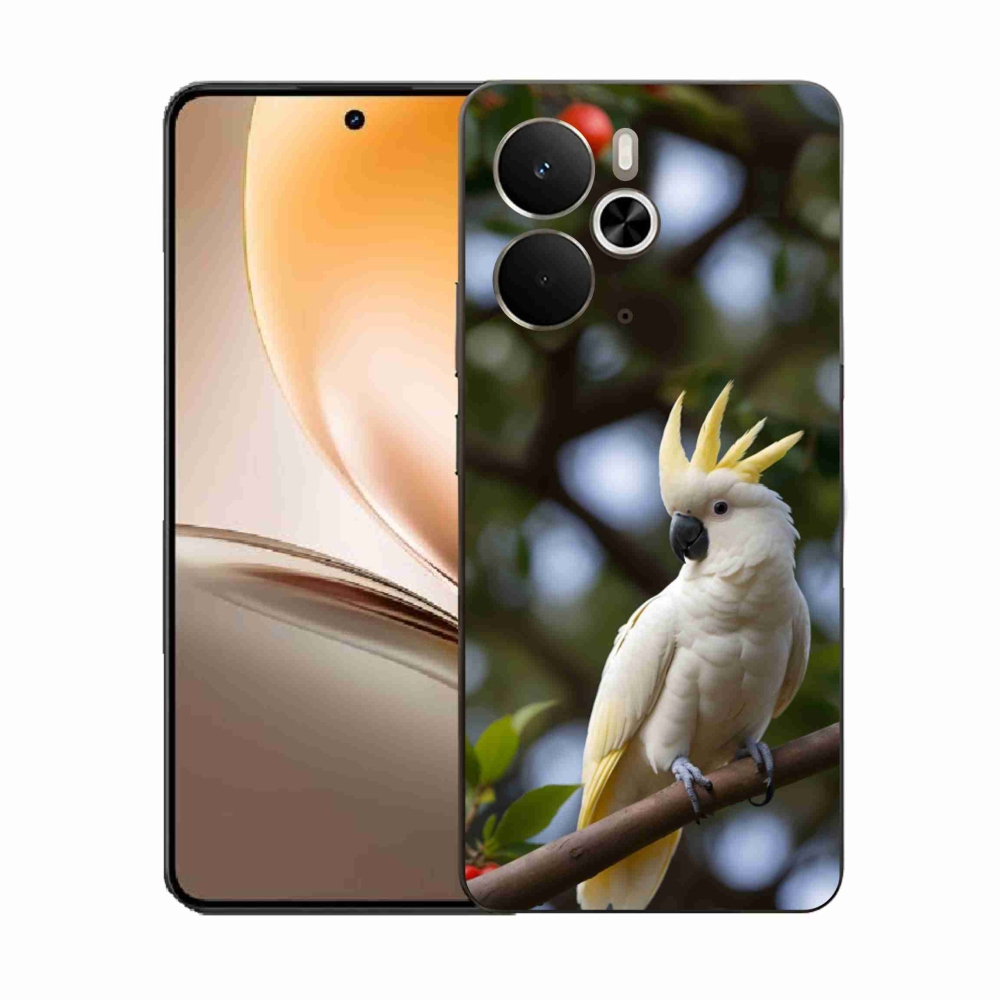 Gélový kryt mmCase na Realme 14T 5G/14 5G - papagáj kakadu 3
