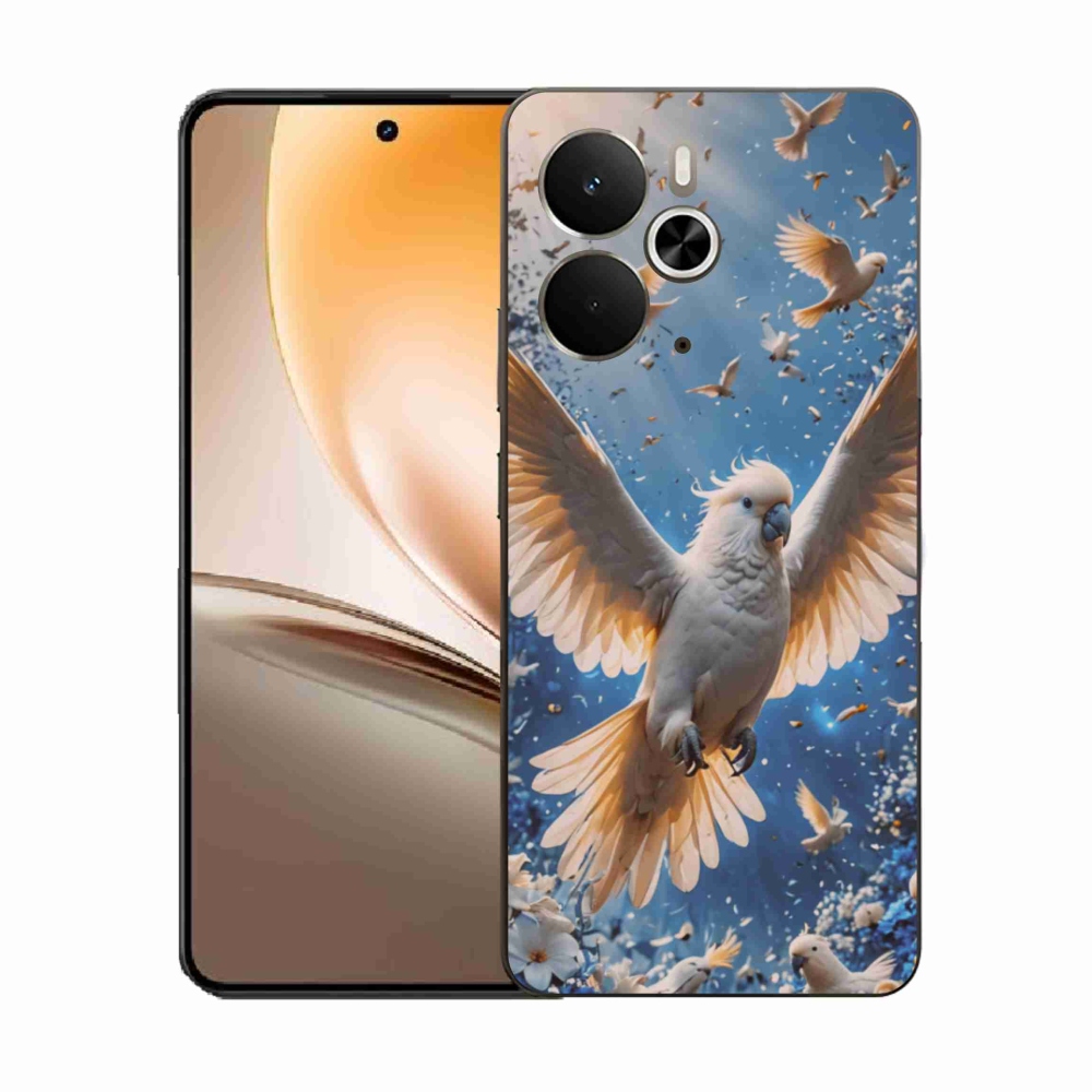 Gélový kryt mmCase na Realme 14T 5G/14 5G - papagáj kakadu