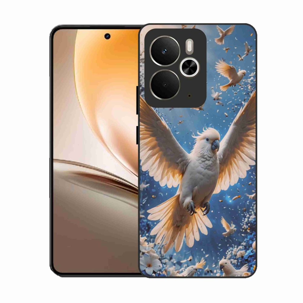 Gélový kryt mmCase na Realme 14T 5G/14 5G - papagáj kakadu