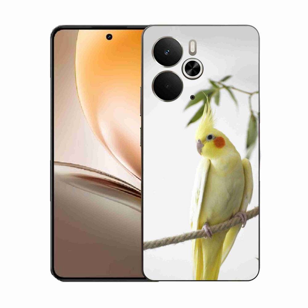 Gélový kryt mmCase na Realme 14T 5G/14 5G - papagáj korela chocholatá