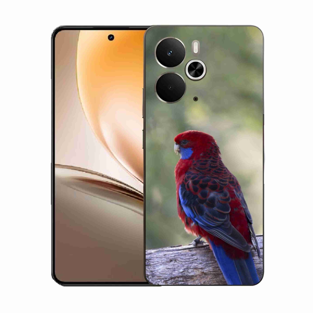 Gélový kryt mmCase na Realme 14T 5G/14 5G - papagáj rosela