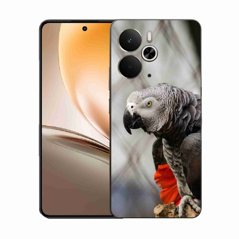 Gélový kryt mmCase na Realme 14T 5G/14 5G - papagáj žako 3