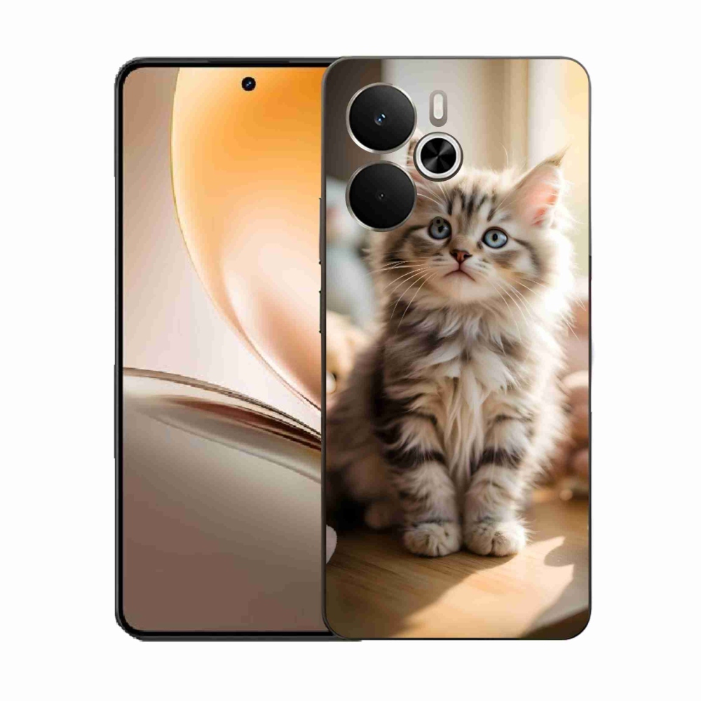 Gélový kryt mmCase na Realme 14T 5G/14 5G - roztomilé mačiatko 10