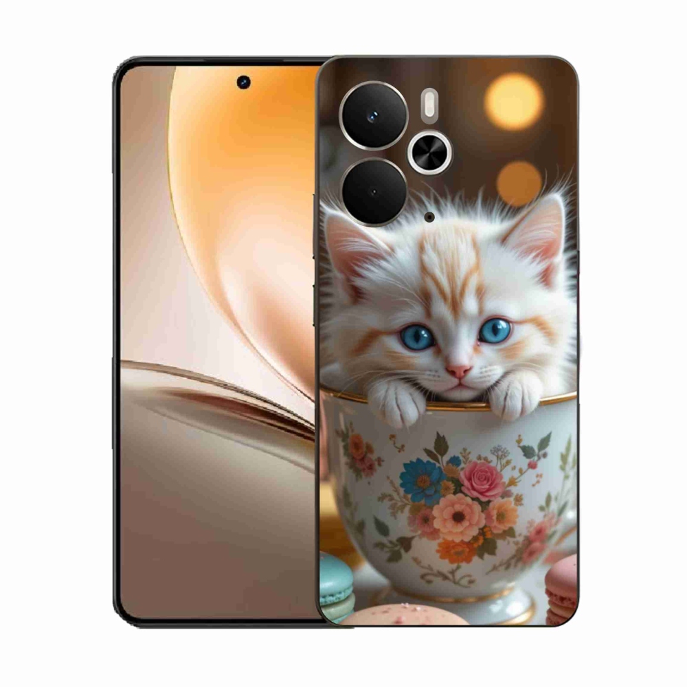 Gélový kryt mmCase na Realme 14T 5G/14 5G - roztomilé mačiatko 6
