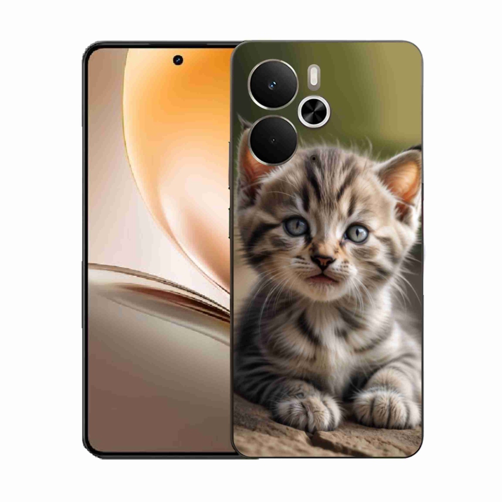 Gélový kryt mmCase na Realme 14T 5G/14 5G - roztomilé mačiatko 9