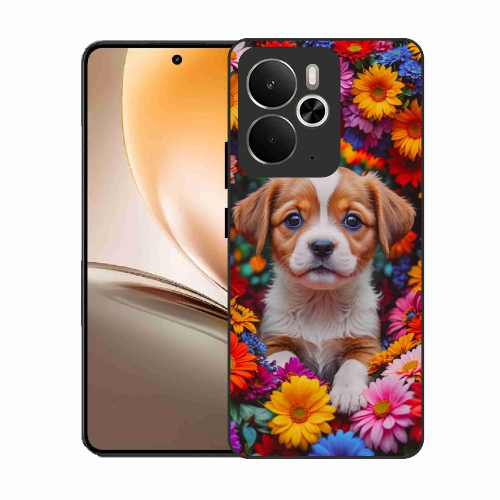 Gélový kryt mmCase na Realme 14T 5G/14 5G - roztomilé šteňa