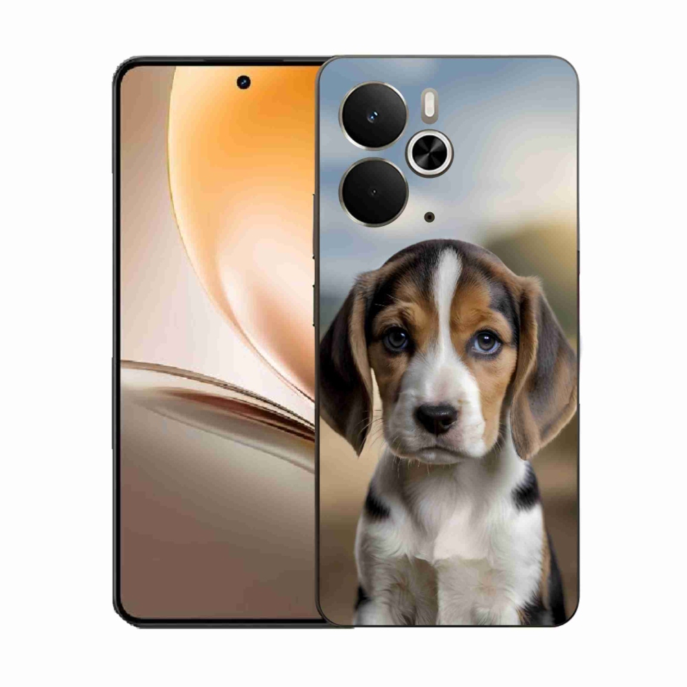 Gélový kryt mmCase na Realme 14T 5G/14 5G - roztomilý bígl