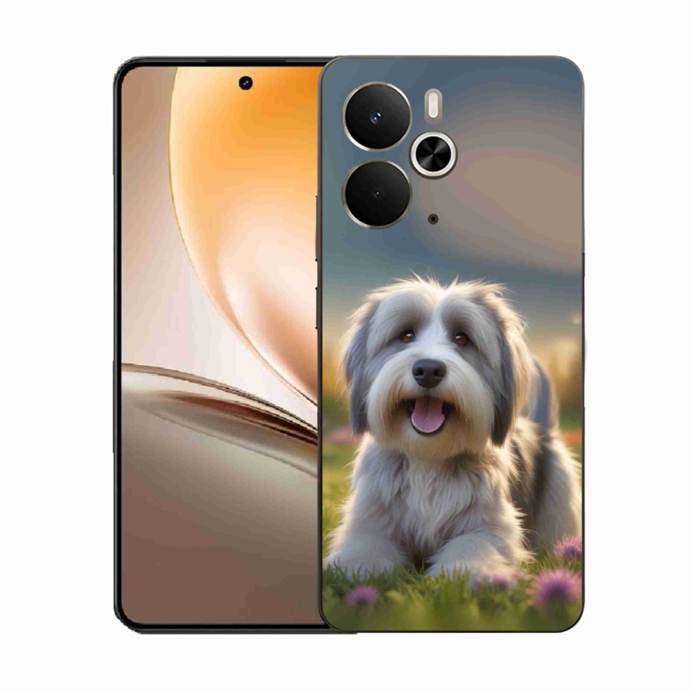 Gélový kryt mmCase na Realme 14T 5G/14 5G - roztomilý havanský psík