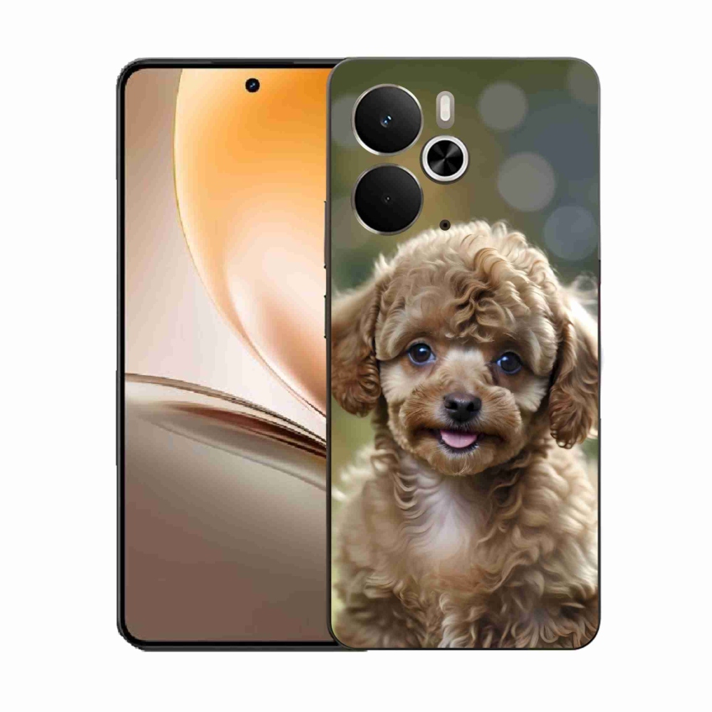Gélový kryt mmCase na Realme 14T 5G/14 5G - roztomilý pudel