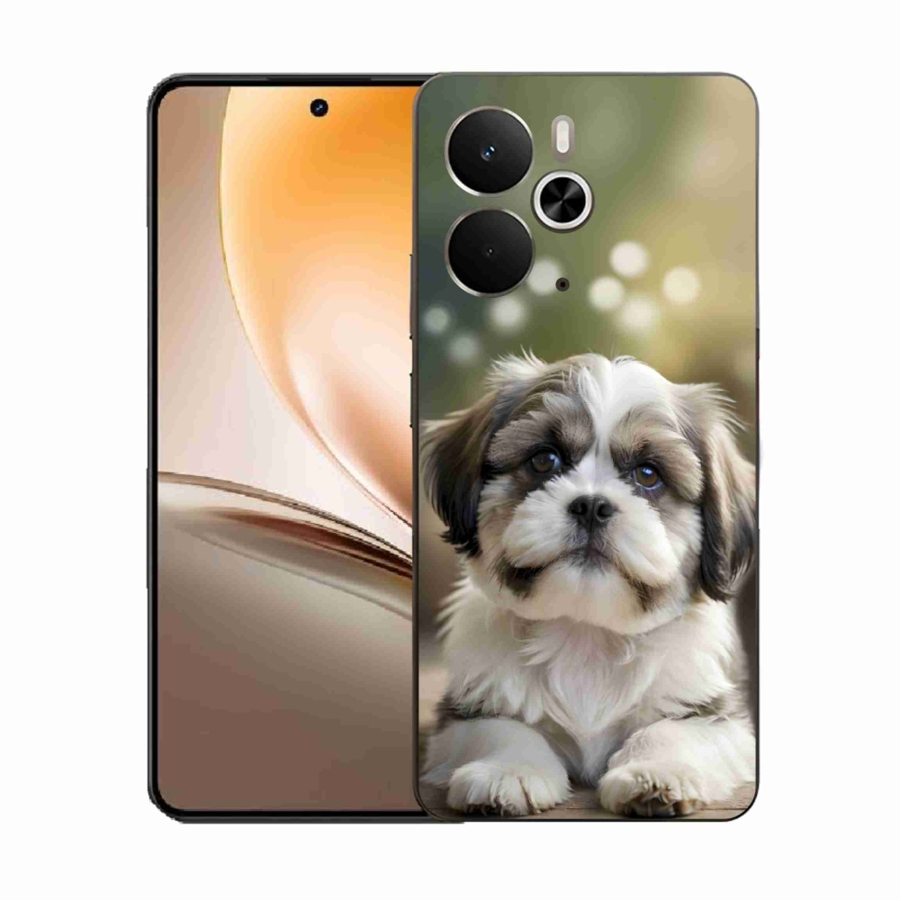 Gélový kryt mmCase na Realme 14T 5G/14 5G - roztomilý shih-tzu