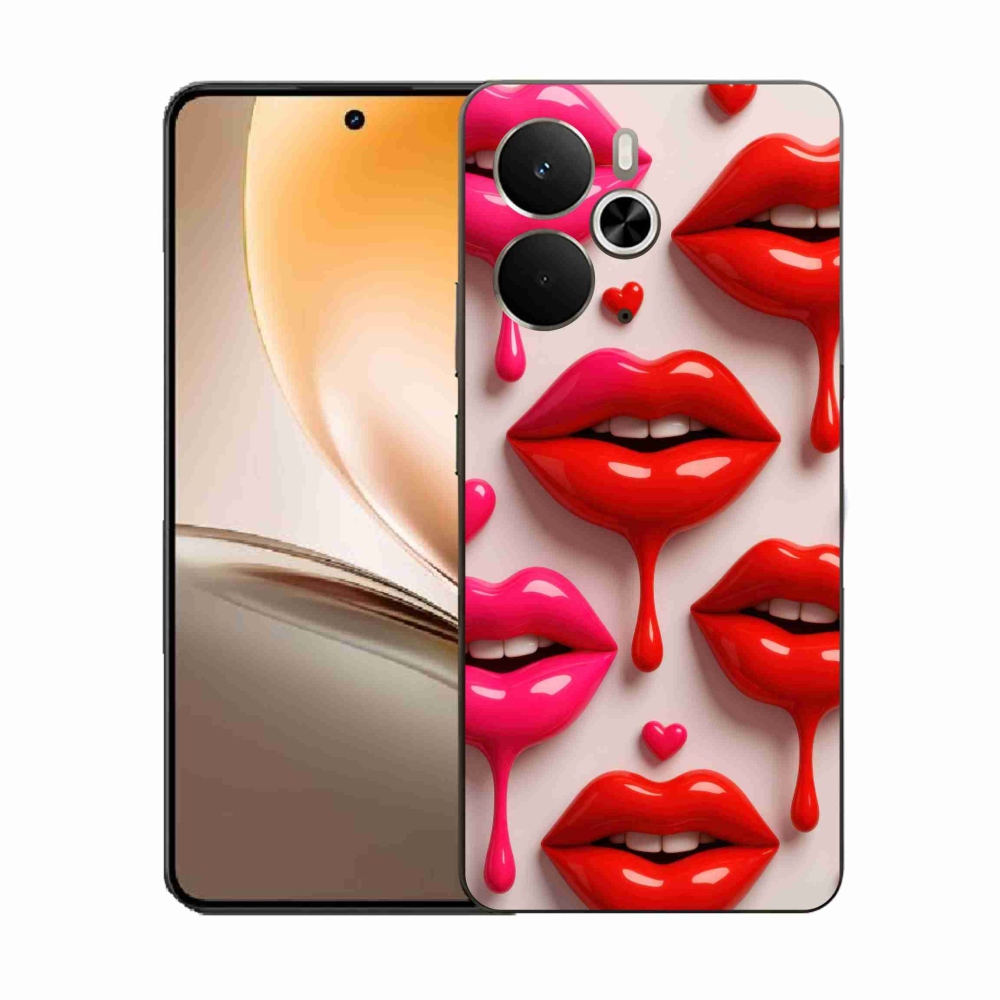 Gélový kryt mmCase na Realme 14T 5G/14 5G - pery 2
