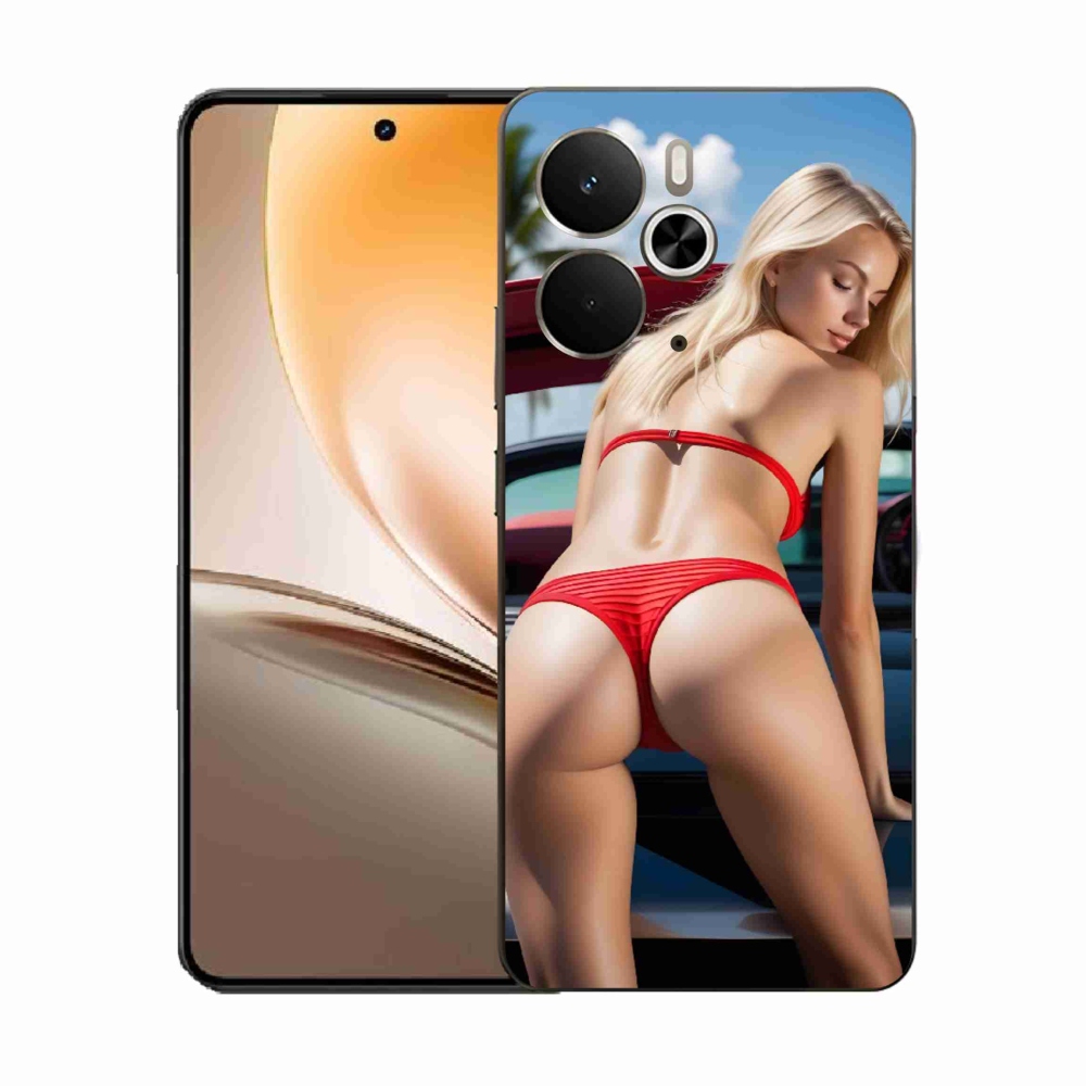 Gélový kryt mmCase na Realme 14T 5G/14 5G - sexy žena 2