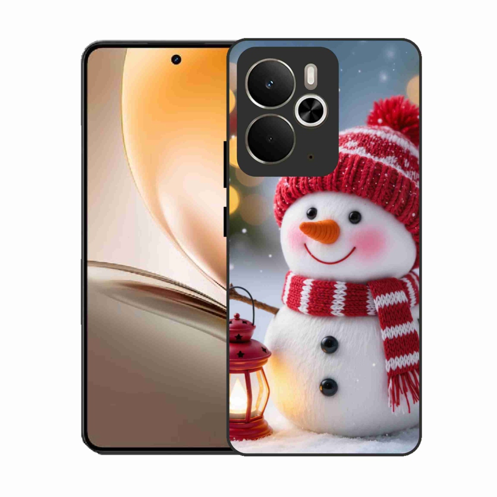 Gélový kryt mmCase na Realme 14T 5G/14 5G - snehuliak 2