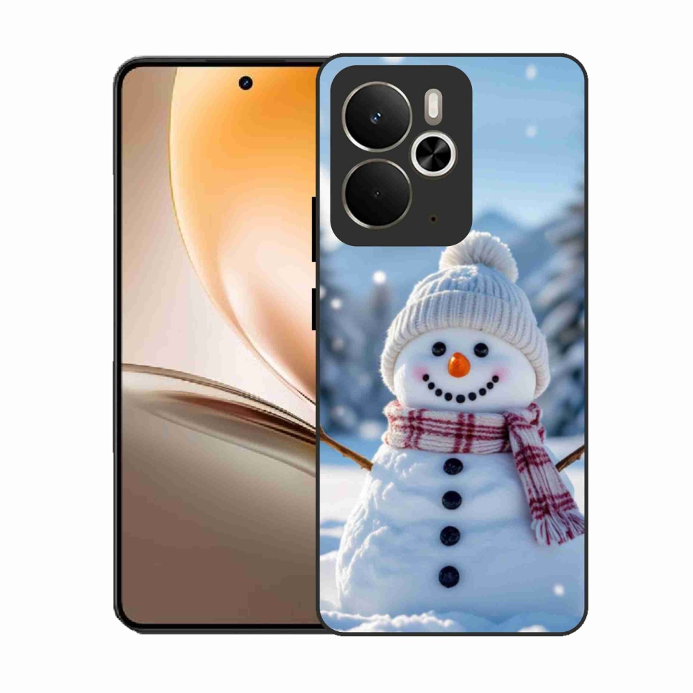 Gélový kryt mmCase na Realme 14T 5G/14 5G - snehuliak 3
