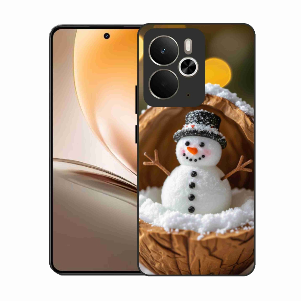 Gélový kryt mmCase na Realme 14T 5G/14 5G - snehuliak 4