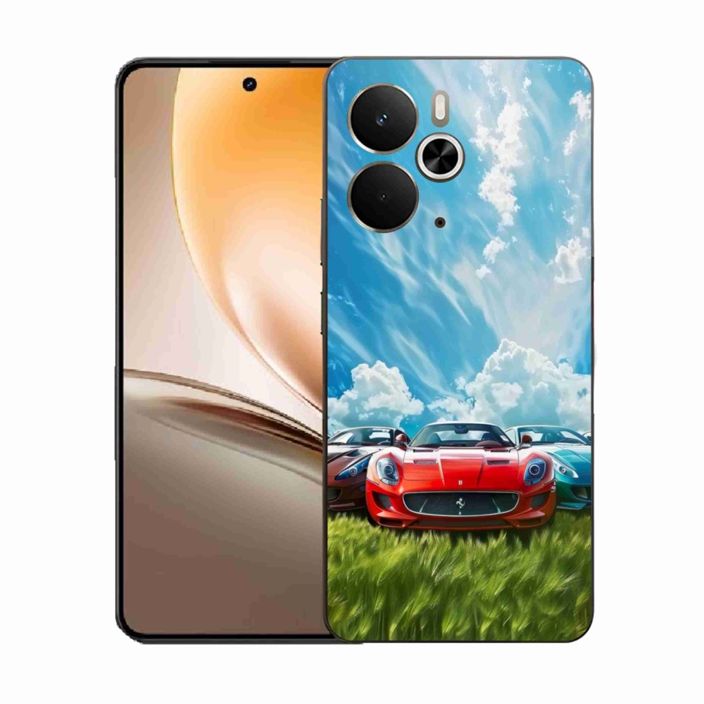 Gélový kryt mmCase na Realme 14T 5G/14 5G - športové vozidlá