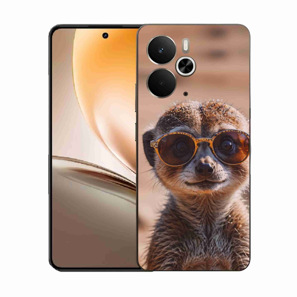 Gélový kryt mmCase na Realme 14T 5G/14 5G - štýlová surikata