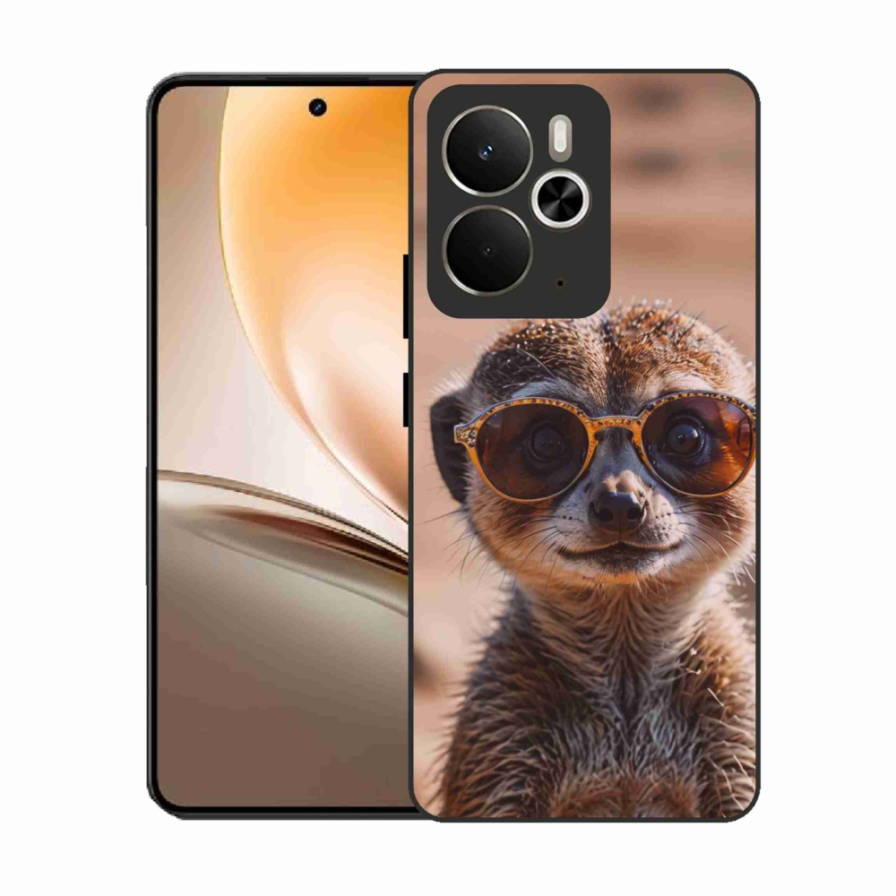 Gélový kryt mmCase na Realme 14T 5G/14 5G - štýlová surikata