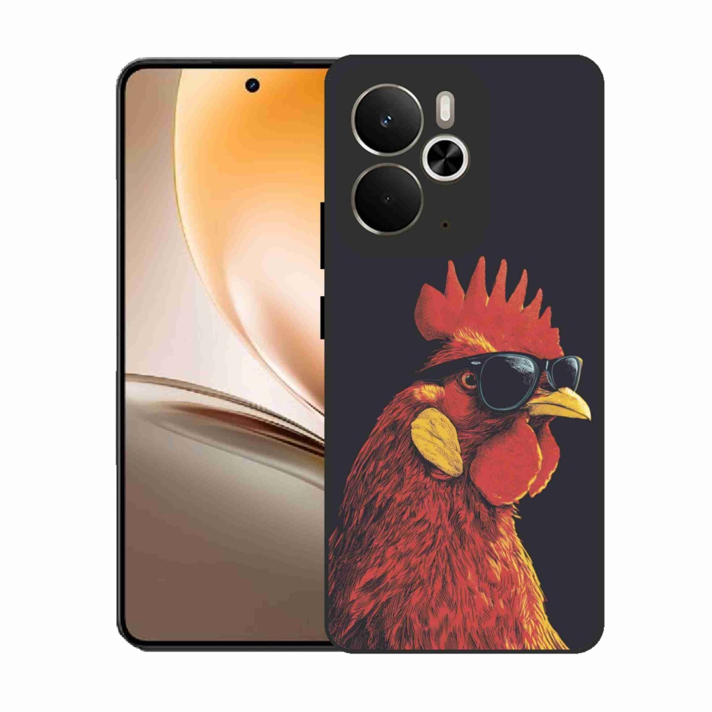 Gélový kryt mmCase na Realme 14T 5G/14 5G - štýlový kohút