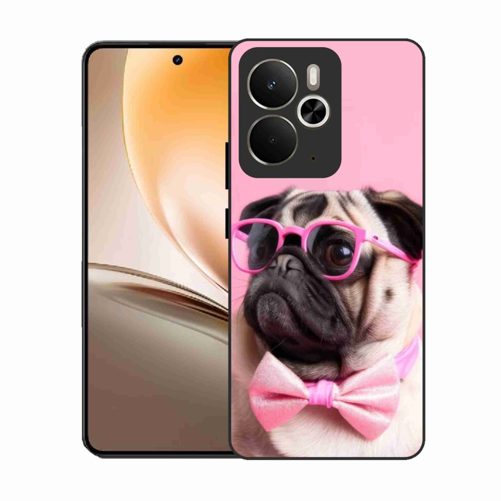 Gélový kryt mmCase na Realme 14T 5G/14 5G - štýlový mops