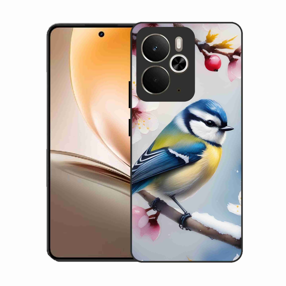 Gélový kryt mmCase na Realme 14T 5G/14 5G - sýkorka