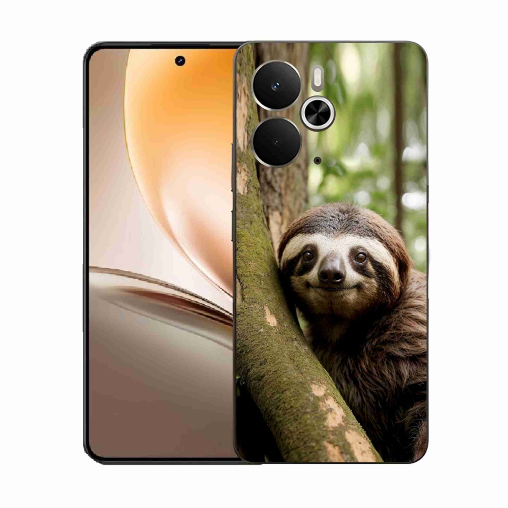 Gélový kryt mmCase na Realme 14T 5G/14 5G - usmievavý leňochod
