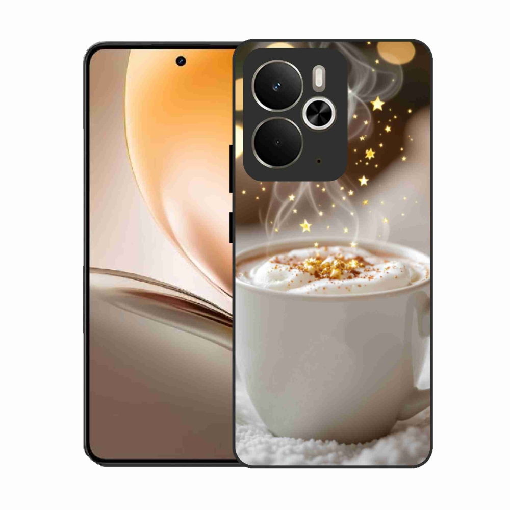 Gélový kryt mmCase na Realme 14T 5G/14 5G - vianočný horúci nápoj