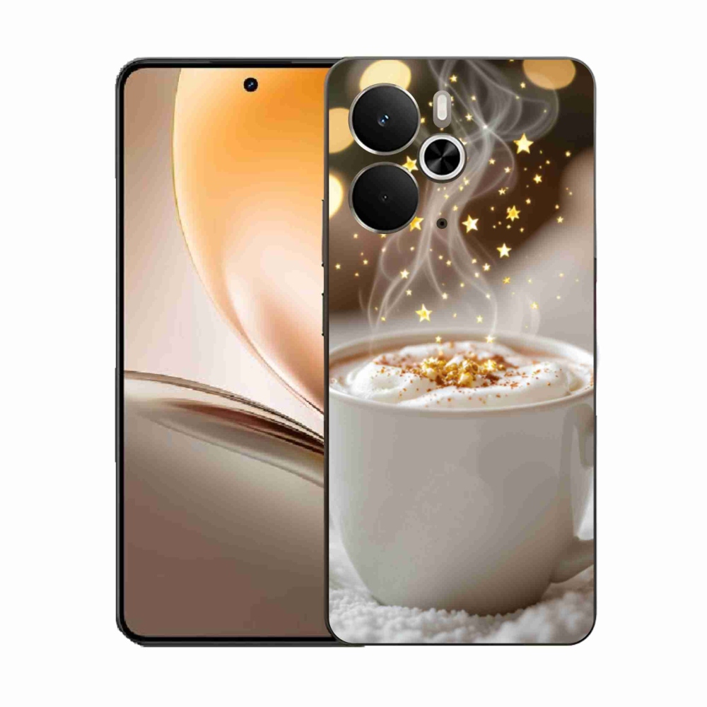 Gélový kryt mmCase na Realme 14T 5G/14 5G - vianočný horúci nápoj