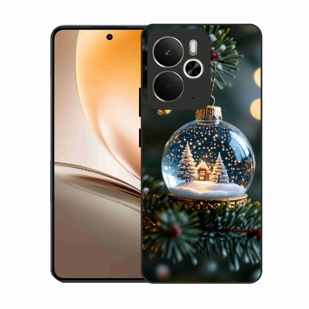 Gélový kryt mmCase na Realme 14T 5G/14 5G - vianočné gule 2