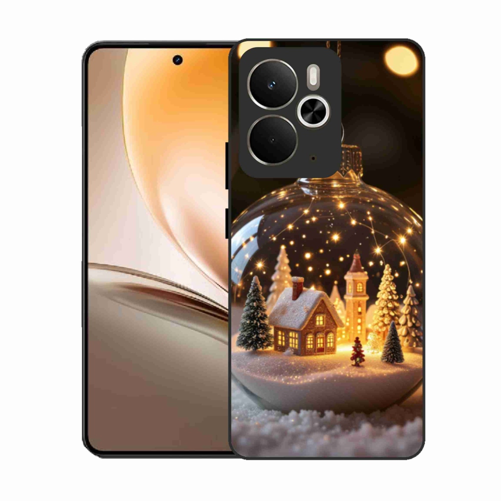 Gélový kryt mmCase na Realme 14T 5G/14 5G - vianočné gule 3