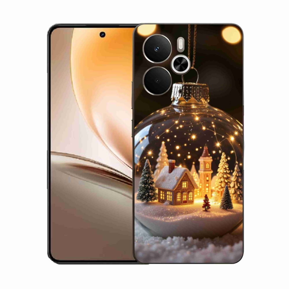Gélový kryt mmCase na Realme 14T 5G/14 5G - vianočné gule 3