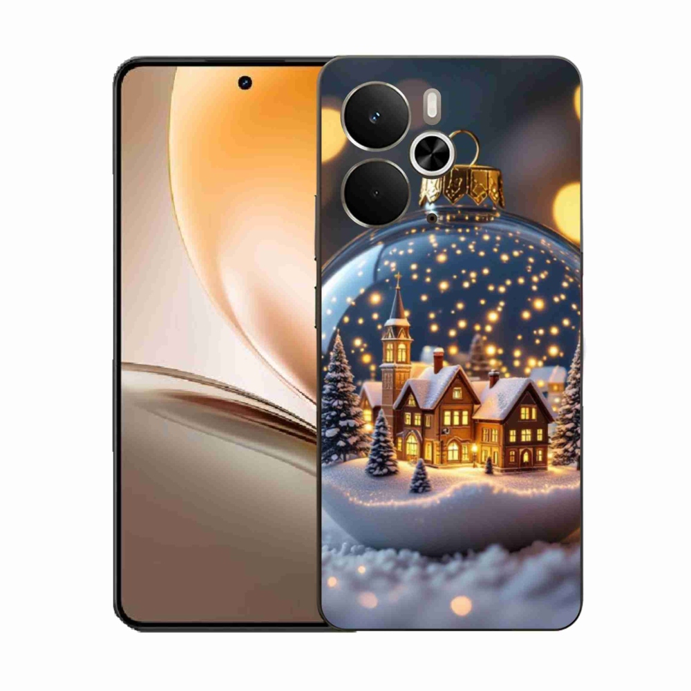 Gélový kryt mmCase na Realme 14T 5G/14 5G - vianočné gule 4
