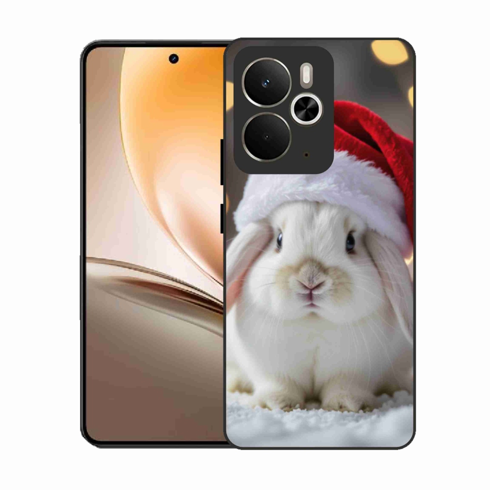 Gélový kryt mmCase na Realme 14T 5G/14 5G - vianočný králik