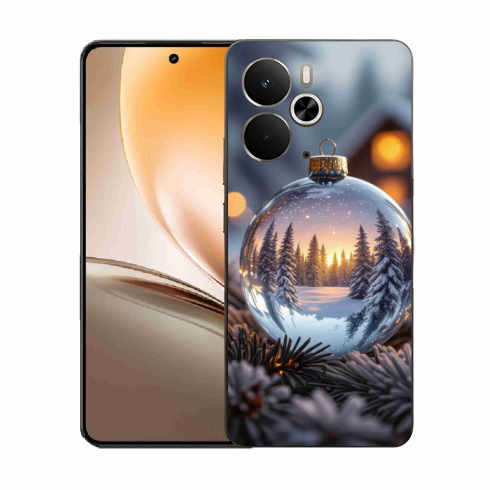 Gélový kryt mmCase na Realme 14T 5G/14 5G - vianočná ozdoba
