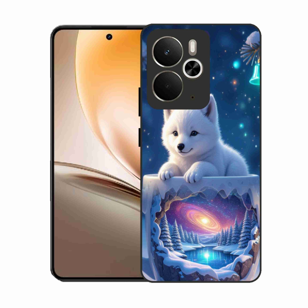 Gélový kryt mmCase na Realme 14T 5G/14 5G - vianočné šteňa