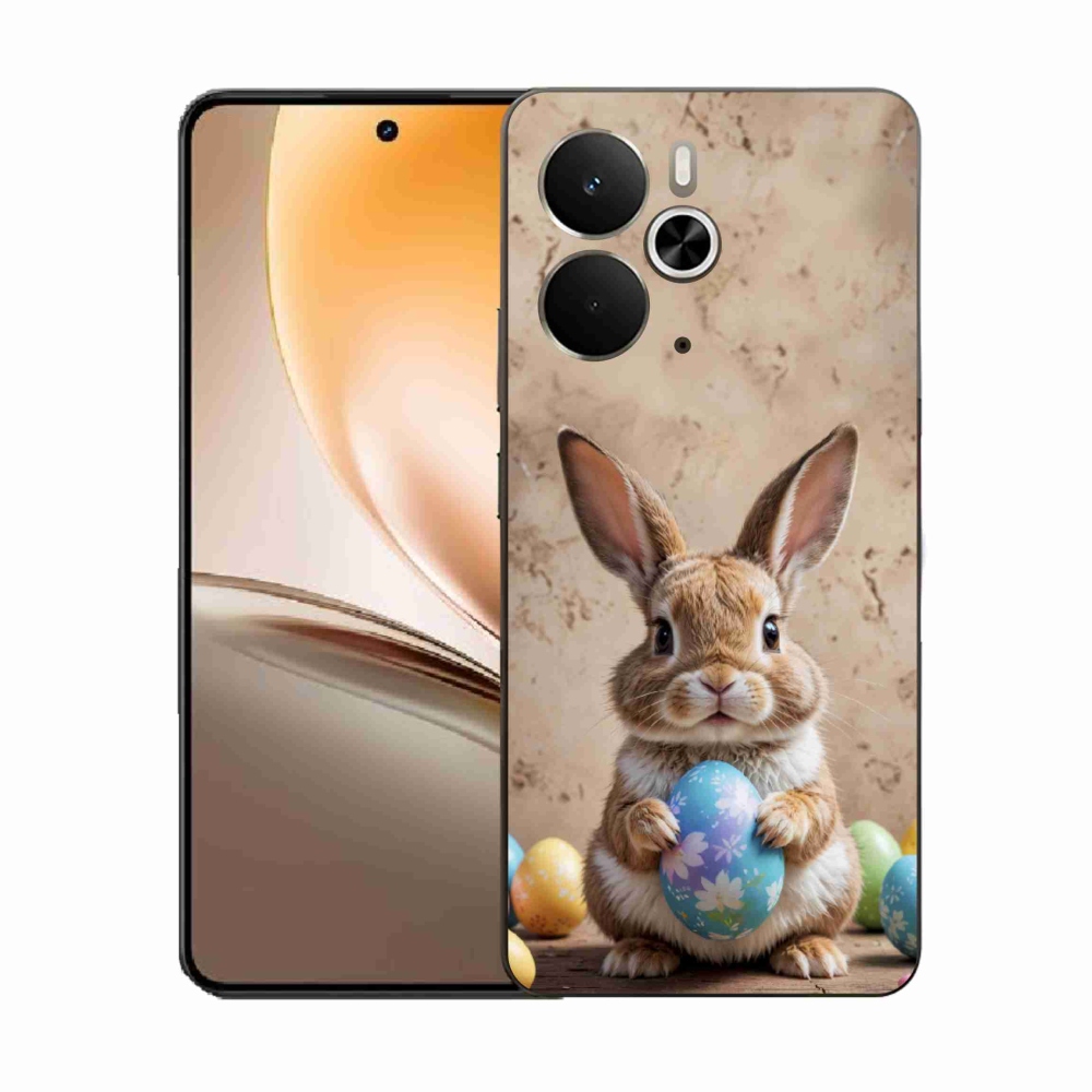 Gélový kryt mmCase na Realme 14T 5G/14 5G - veľkonočný zajačik