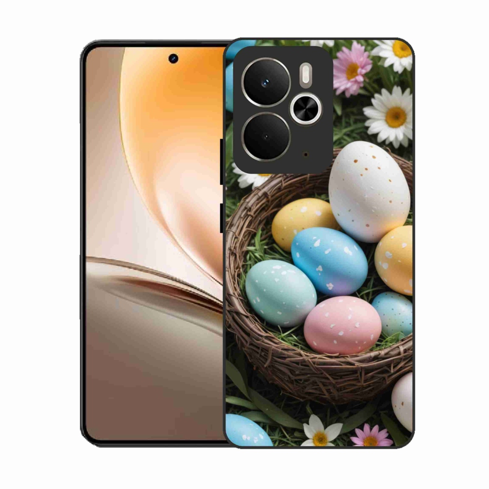 Gélový kryt mmCase na Realme 14T 5G/14 5G - veľkonočné vajíčka 2