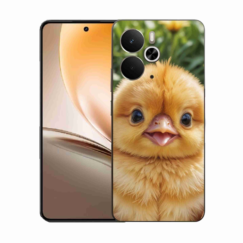 Gélový kryt mmCase na Realme 14T 5G/14 5G - veselé kuriatko