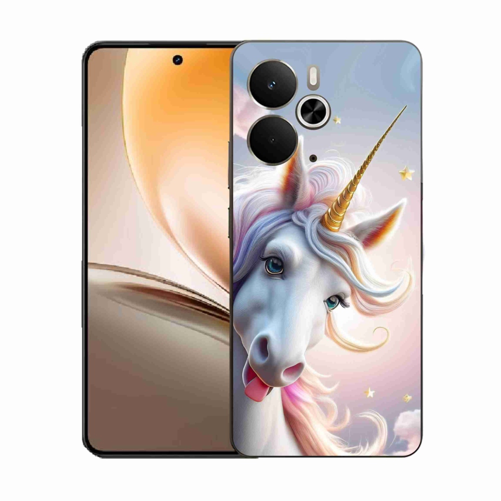 Gélový kryt mmCase na Realme 14T 5G/14 5G - veselý jednorožec