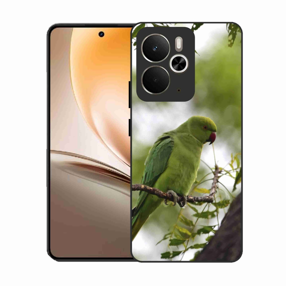 Gélový kryt mmCase na Realme 14T 5G/14 5G - zelený papagáj