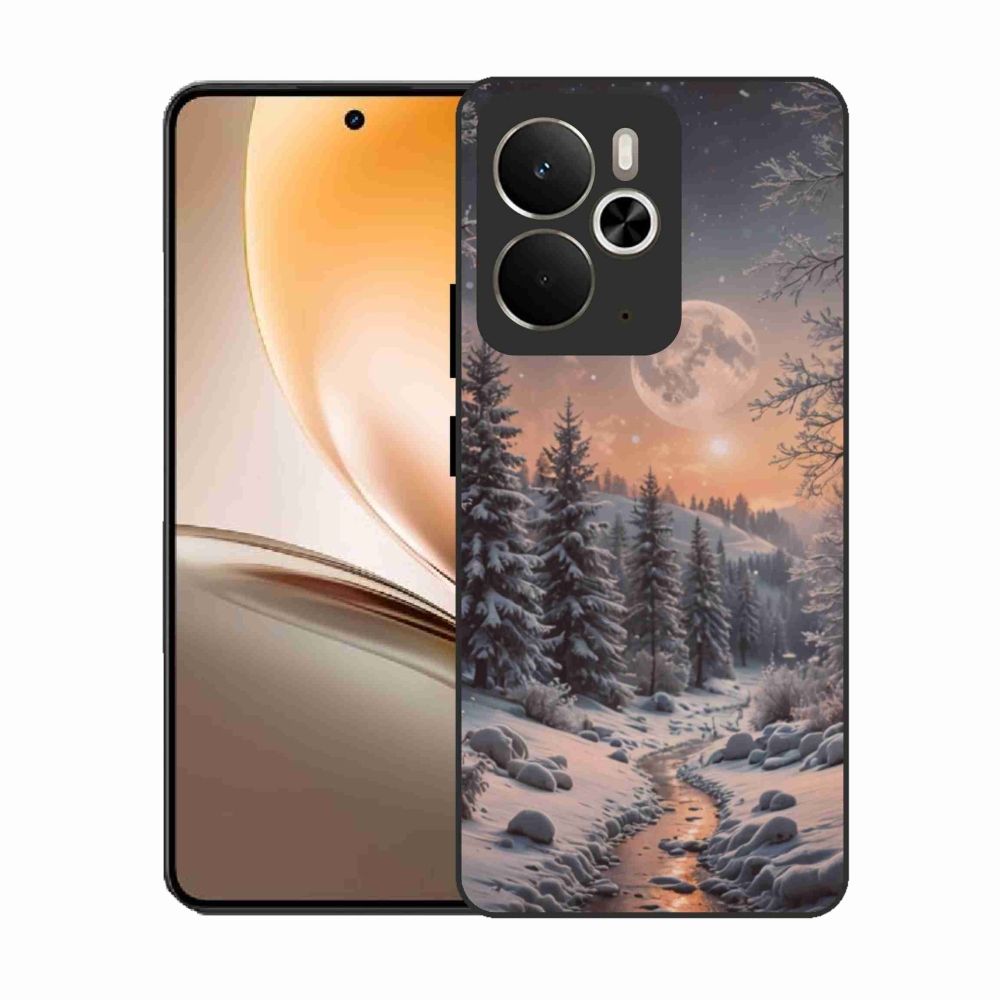 Gélový kryt mmCase na Realme 14T 5G/14 5G - zimná krajina 2