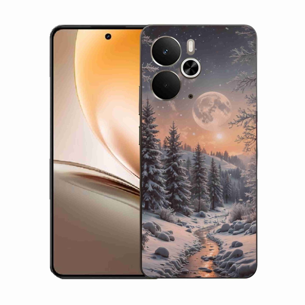 Gélový kryt mmCase na Realme 14T 5G/14 5G - zimná krajina 2