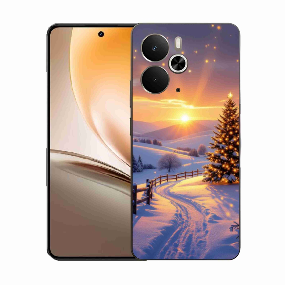 Gélový kryt mmCase na Realme 14T 5G/14 5G - zimná krajina