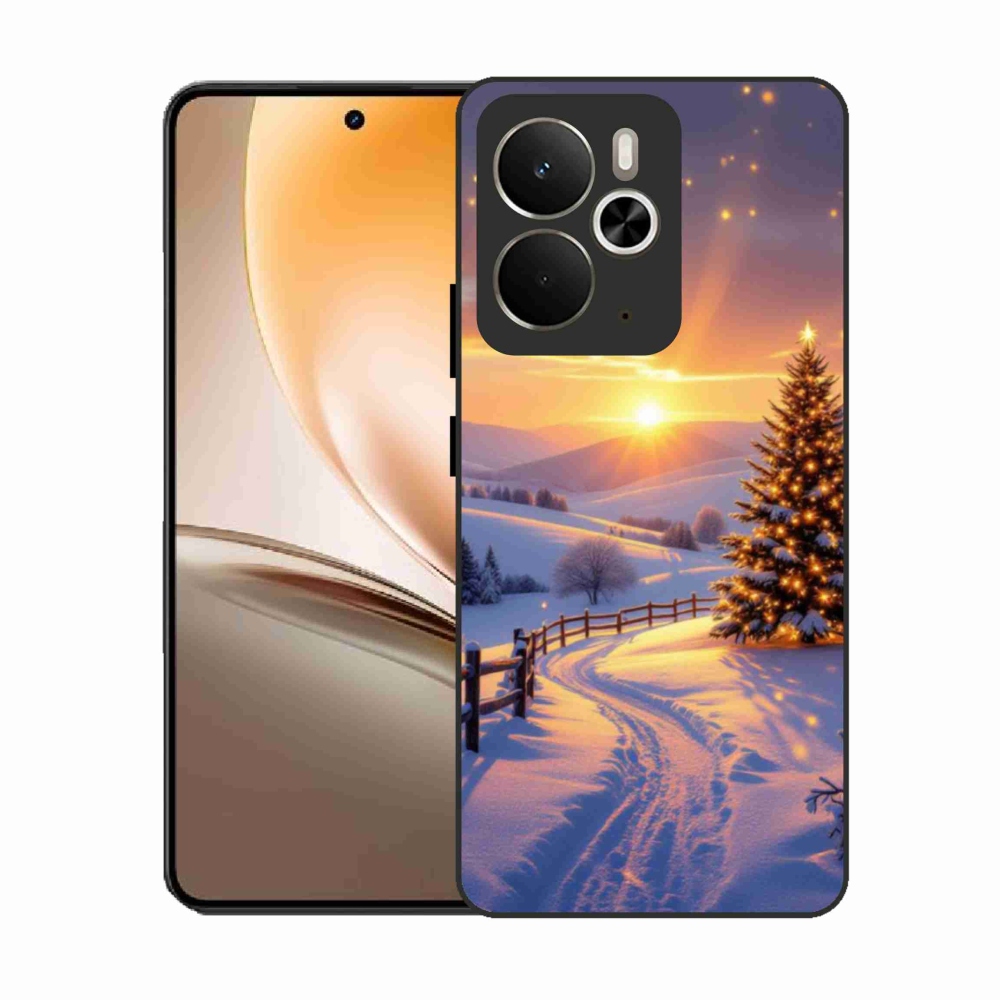 Gélový kryt mmCase na Realme 14T 5G/14 5G - zimná krajina