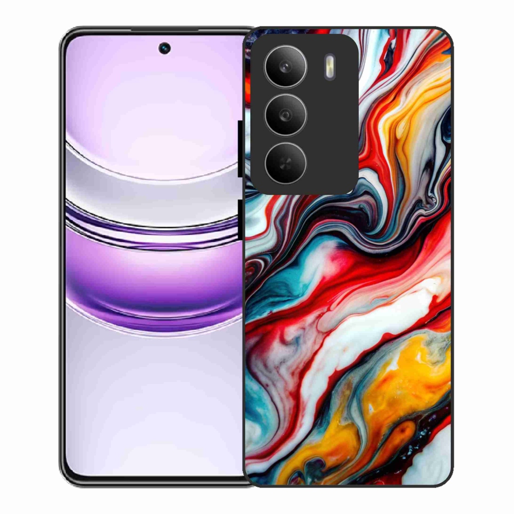 Gélový kryt mmCase na Realme 14x 5G - abstraktný motív 35