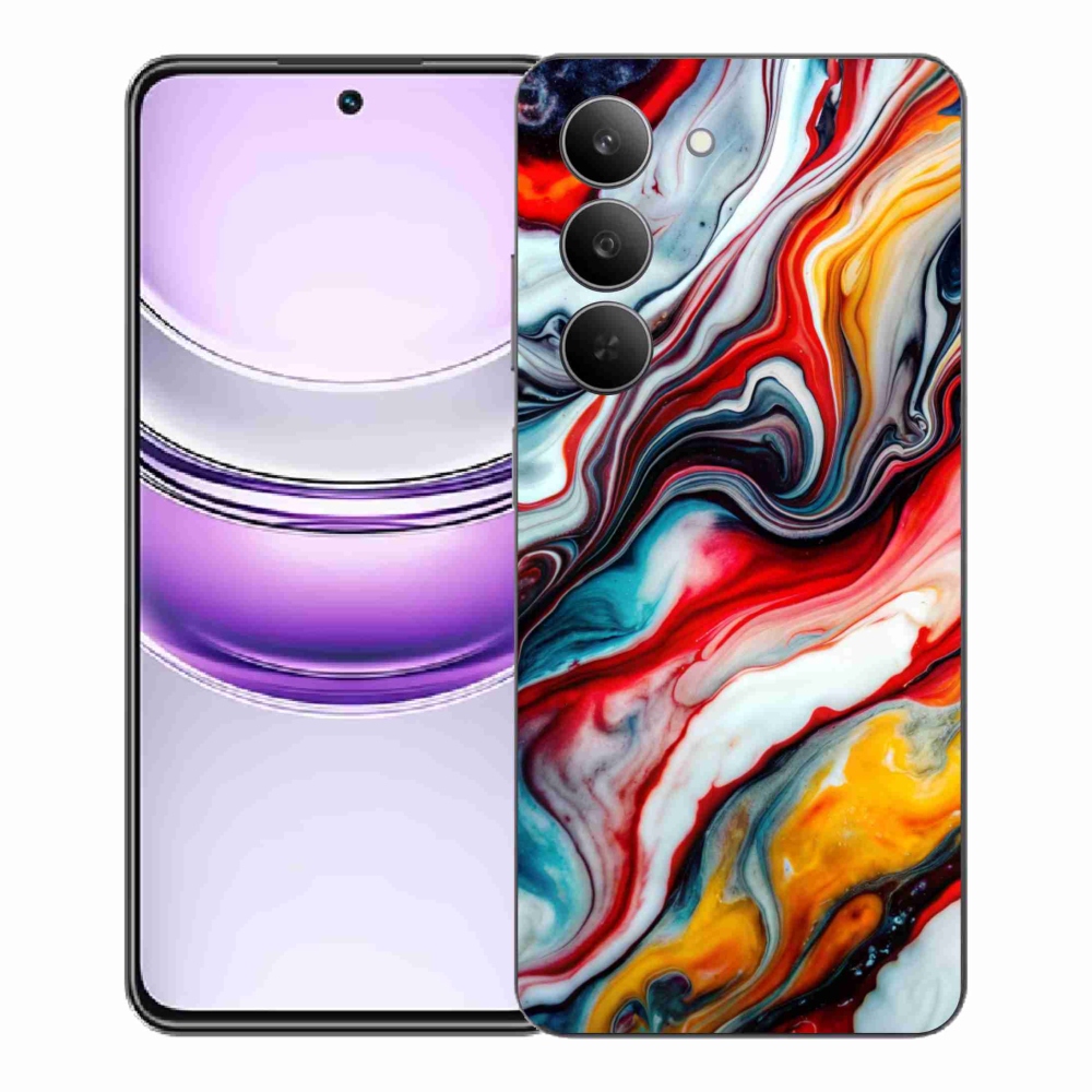 Gélový kryt mmCase na Realme 14x 5G - abstraktný motív 35
