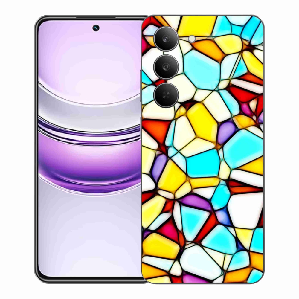 Gélový kryt mmCase na Realme 14x 5G - abstraktný motív 40